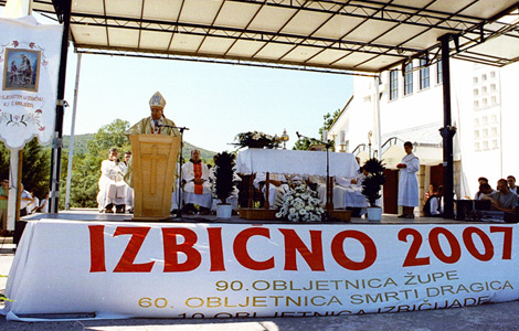 izbičijada 2007. - detalj sa mise